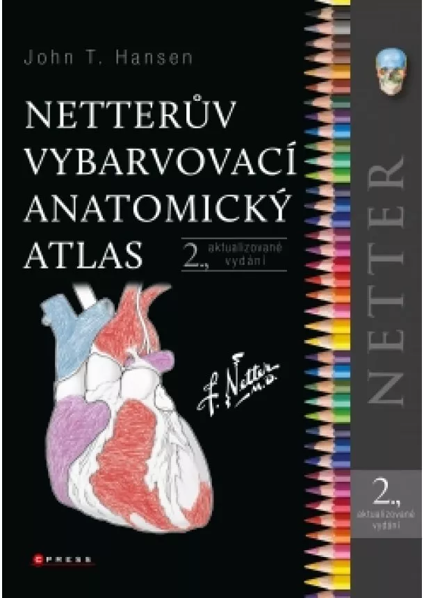 John T. Hansen - Netterův vybarvovací anatomický atlas 