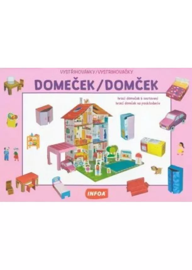 autor neuvedený - Vystřihovánky - Domeček/Domček (CZ/SK vydanie)