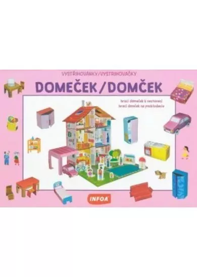 Vystřihovánky - Domeček/Domček (CZ/SK vydanie)