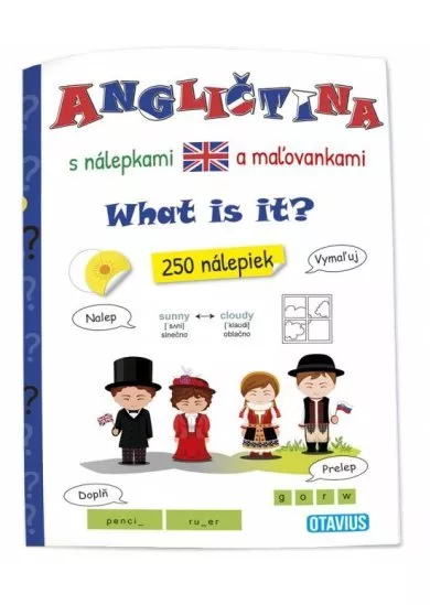 Angličtina s nálepkami a maľovankami