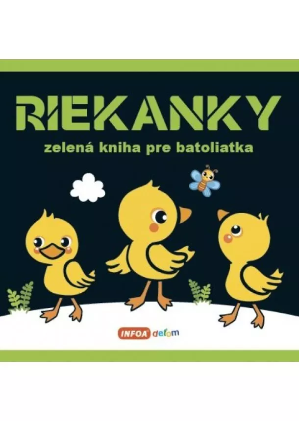 kol. - Riekanky - zelená kniha pre batoliatka