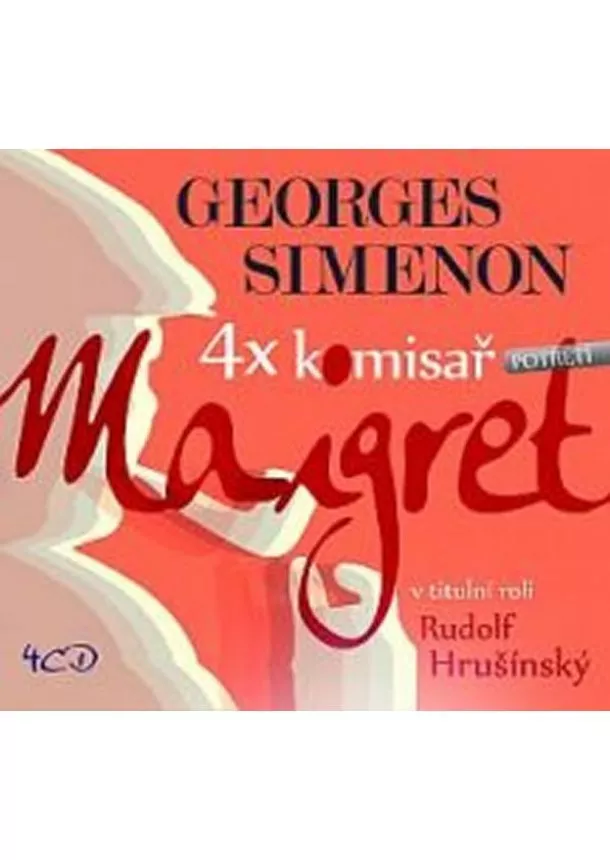 Georges Simenon - Komplet komisař Maigret - 14 CD