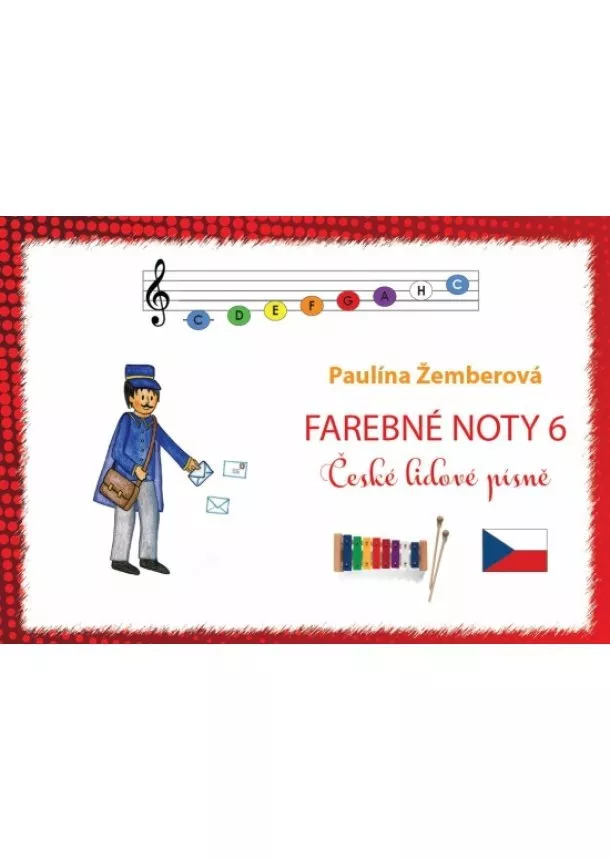 Paulína Žemberová - Farebné noty 6 - České lidové písně