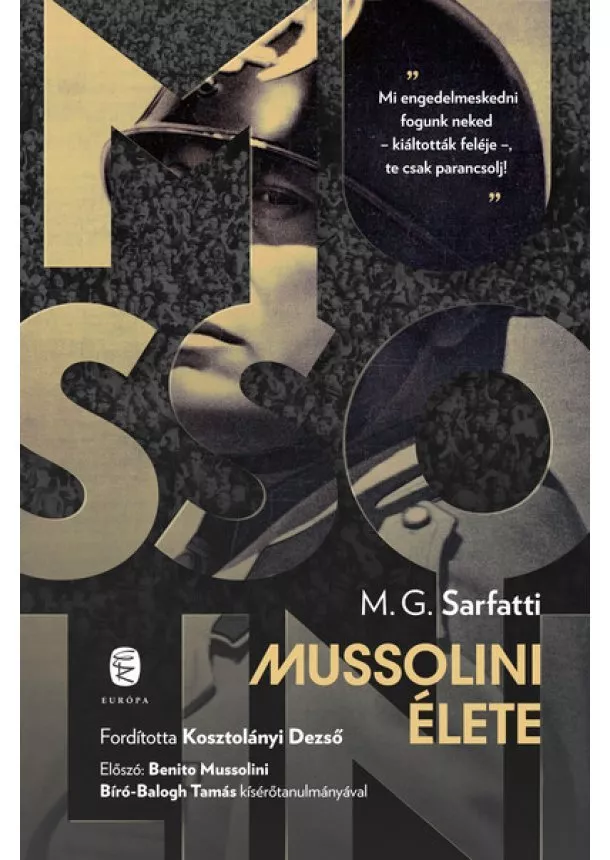 Margherita G. Sarfatti - Mussolini élete