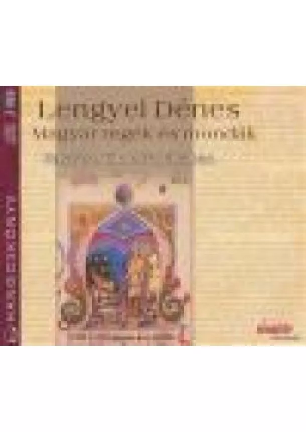 Lengyel Dénes - MAGYAR REGÉK ÉS MONDÁK /HANGOSKÖNYV