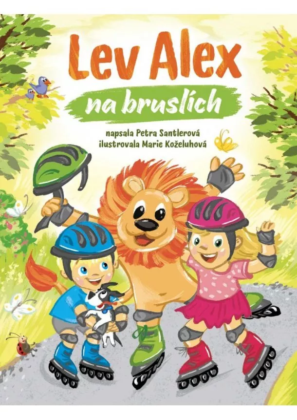 Petra Santlerová - Lev Alex na bruslích