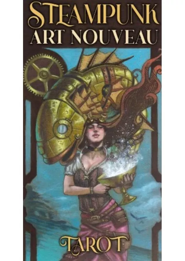 Luca Strati - Steampunk Art Nouveau Tarot - 78 Cards with Instructions