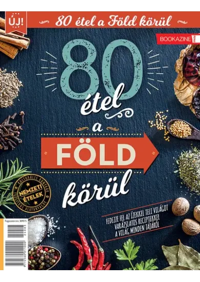 Füles Bookazine - 80 étel a Föld körül