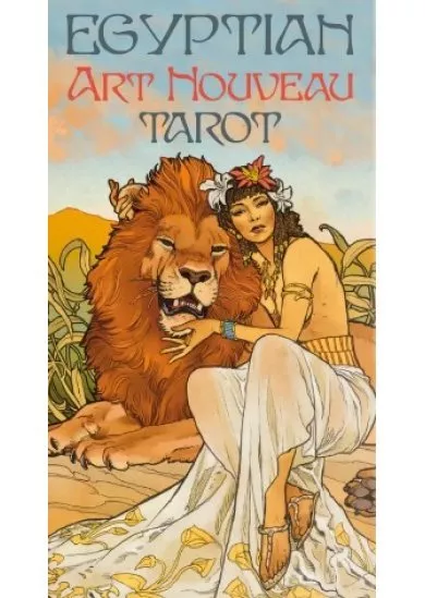 Egyptian Art Nouveau Tarot - 78 Cards with Instructions