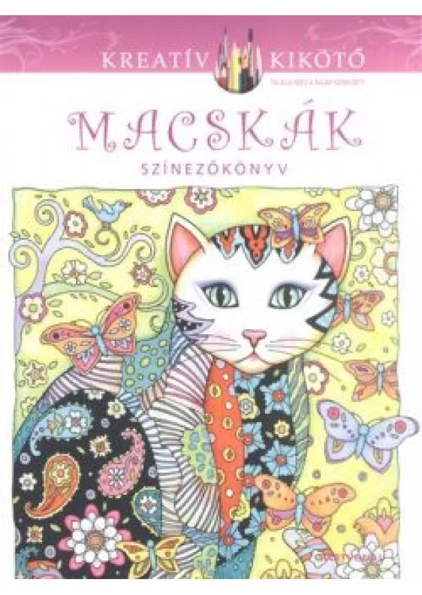 Marjorie Sarnat - Macskák /Színezőkönyv