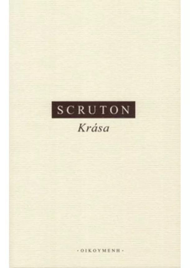 Roger Scruton - Krása