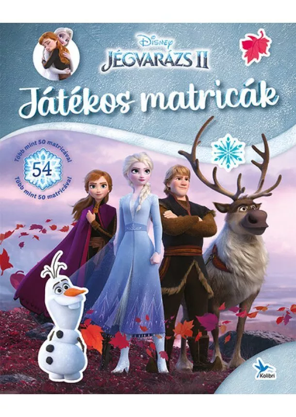 Disney Foglalkoztató - Játékos matricák - Jégvarázs II.