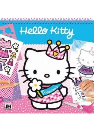 Hello Kitty - Maľuj, strihaj, nalepuj