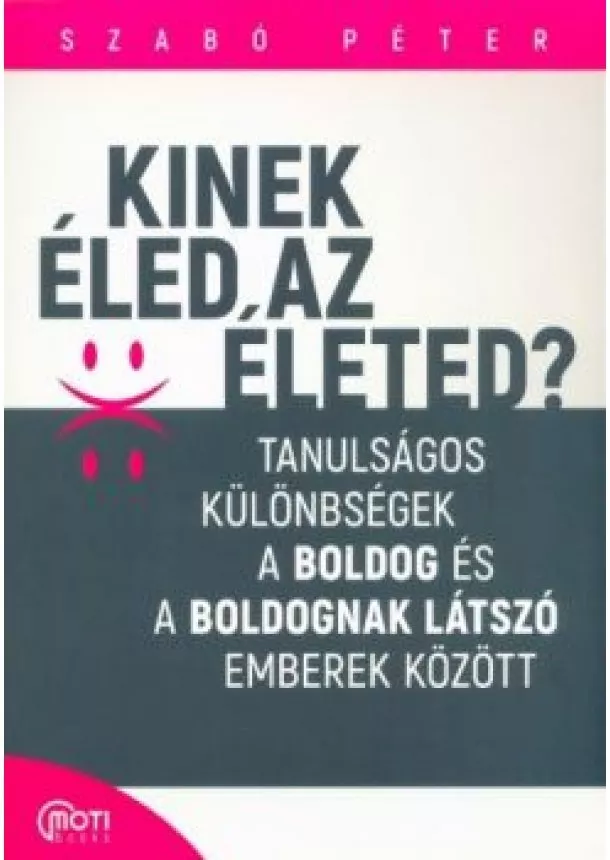 Szabó Péter - Kinek éled az életed? - Tanulságos különbségek a boldog és a boldognak látszó emberek között