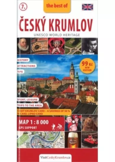 Český Krumlov - kapesní průvodce/anglicky