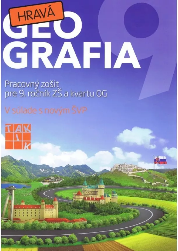 Kolektív - Hravá geografia 9 PZ