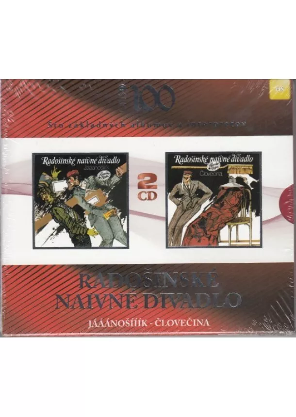 autor neuvedený - 2CD - Radošinské naivné divadlo: Jááánošííík, Človečina