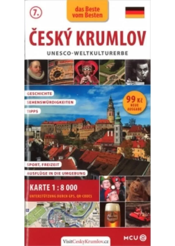 Jan Eliášek - Český Krumlov - kapesní průvodce/německy