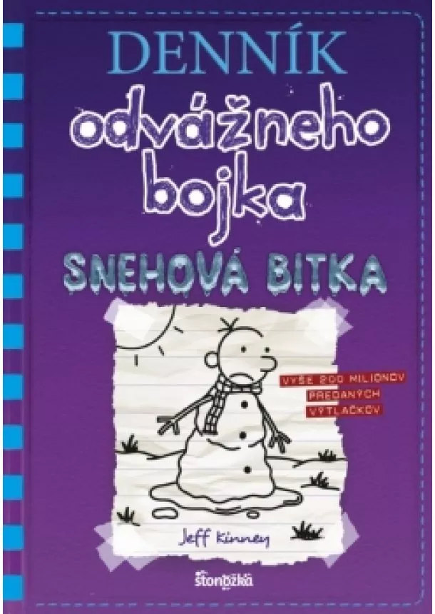 Jeff Kinney - Denník odvážneho bojka 13: Snehová bitka, 2.vydanie