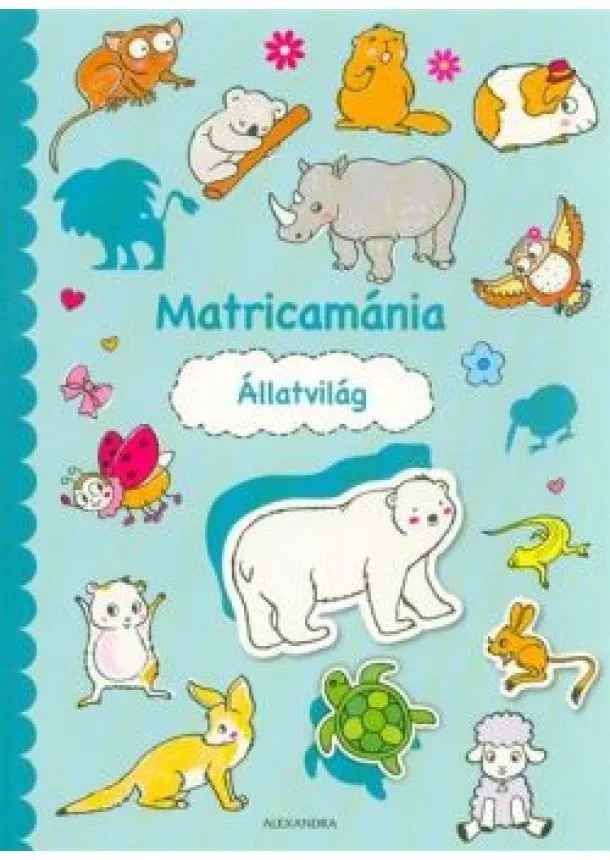 Matricás foglalkoztató - Matricamánia - Állatvilág