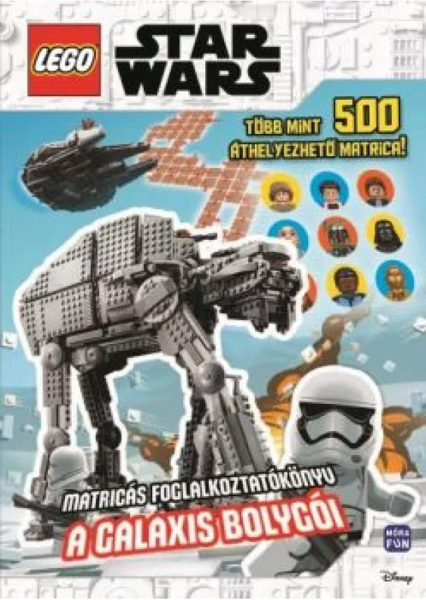 LEGO - Lego Star Wars: A galaxis bolygói - Matricás foglalkoztatókönyv, több mint 500 áthelyezhető matricával