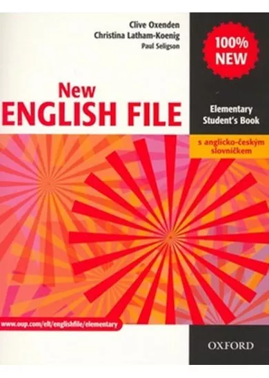 New English File Elementary Studenťs Book s anglicko-českým slovníčkem