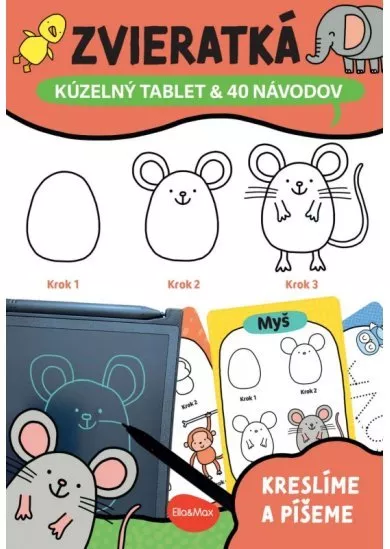 Kúzelný tablet & 40 návodov – ZVIERATKÁ