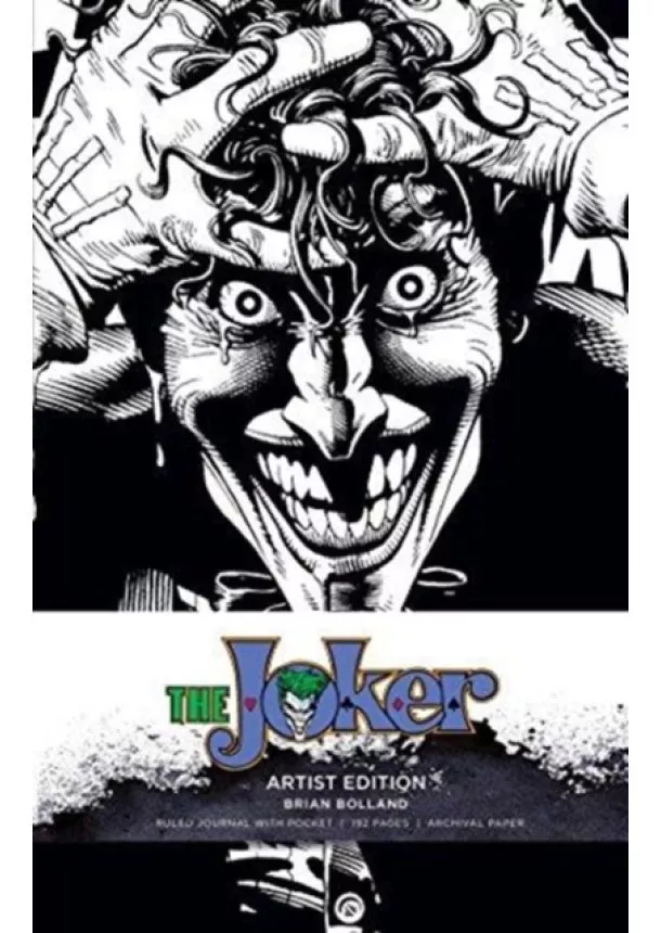  Insight Editions - DC Comics Joker Hardcover Ruled Journal  Artist Edition