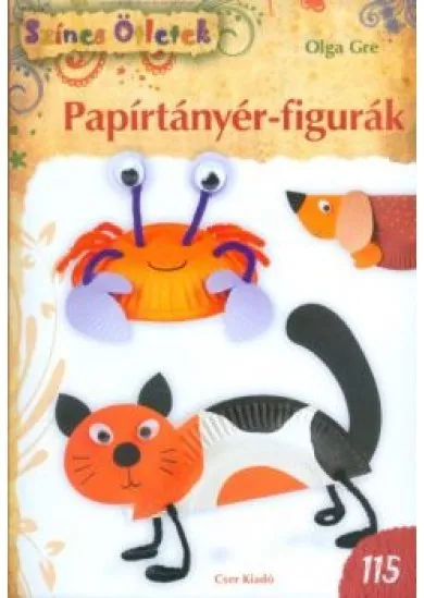 Papírtányér-figurák /színes ötletek 115.