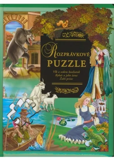 Rozprávkové PUZZLE - Vlk a sedem kozliatok, …