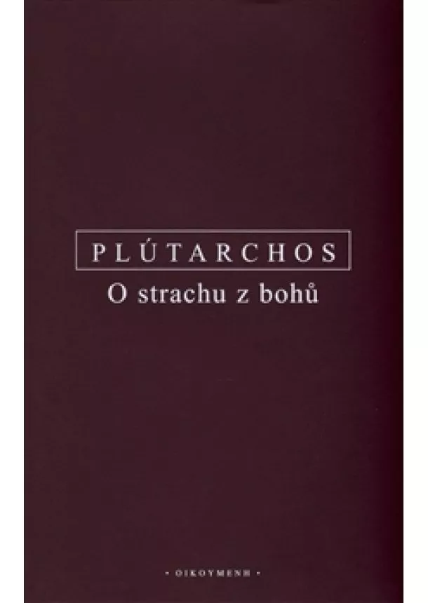 Plútarchos - O strachu z bohů