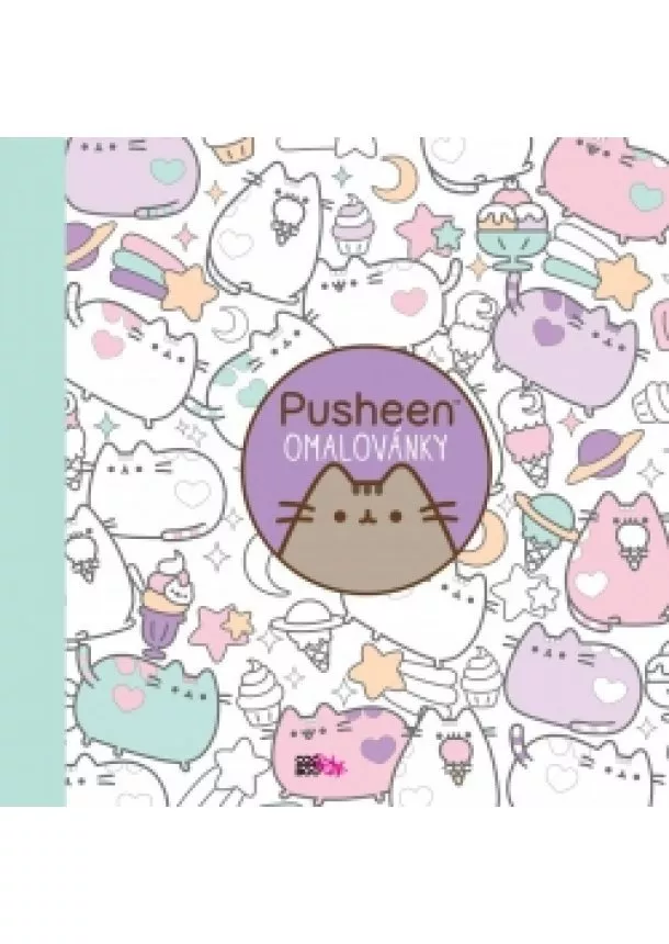 Claire Belton - Pusheen - omalovánky