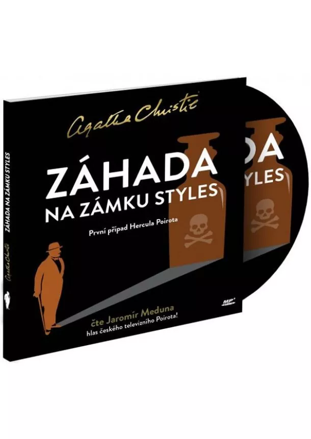 Agatha Christie - Záhada na zámku Styles - CDmp3 (Čte Jaromír Meduna)