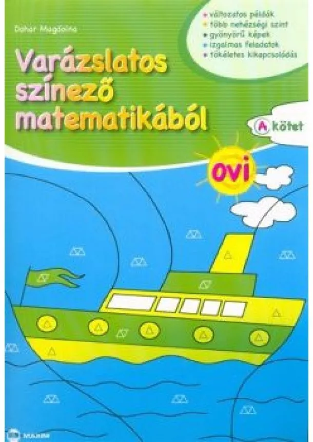 Dohar Magdolna - Varázslatos színező matematikából OVI - A kötet