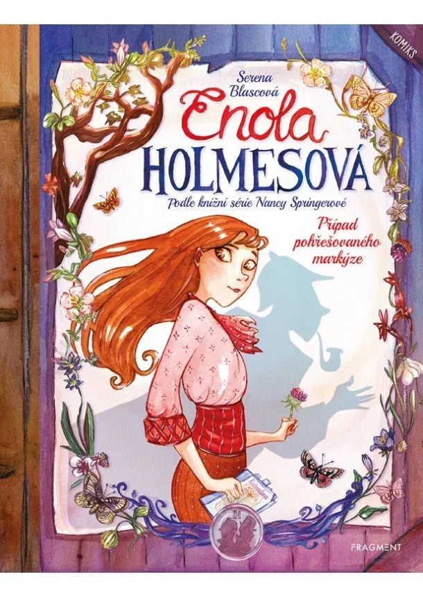 Nancy Springerová - Enola Holmesová - Případ pohřešovaného markýze (komiks)