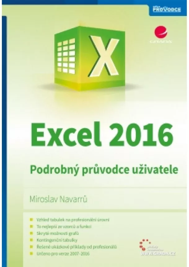 Miroslav Navarrů - Excel 2016 - Podrobný průvodce uživatele