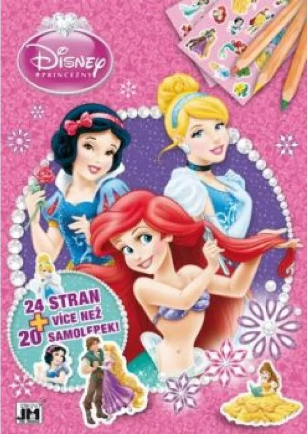 Omalovánky A4+ Disney Princezné 