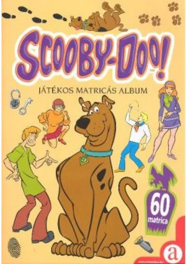 FOGLALKOZTATÓKÖNYV - SCOOBY-DOO JÁTÉKOS MATRICÁS ALBUM