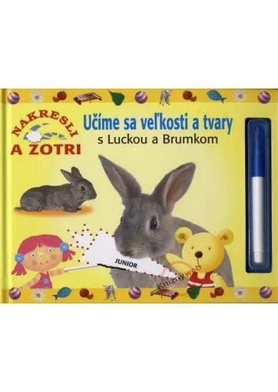 Učíme sa veľkosti a tvary s Luckou a Brumkom