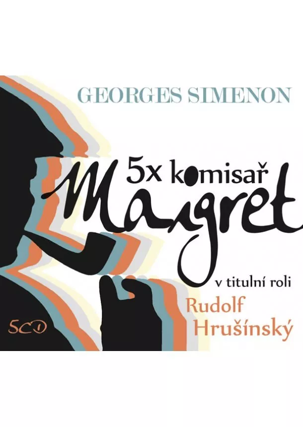 Georges Simenon - 5x komisař Maigret - 5CD