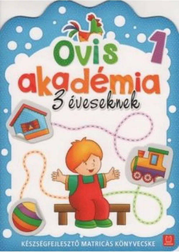 Foglalkoztató - Ovis akadémia 3 éveseknek 1.