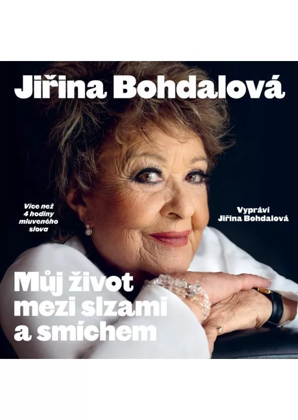 Jiřina Bohdalová, Jiří Janoušek - Můj život mezi slzami a smíchem - CDMp3 (vypráví Jiřina Bohdalová)