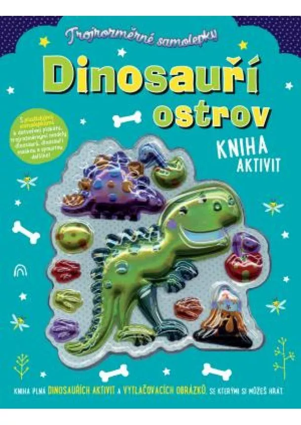 Stuart Lynch - Trojrozměrné samolepky Dinosauří ostrov