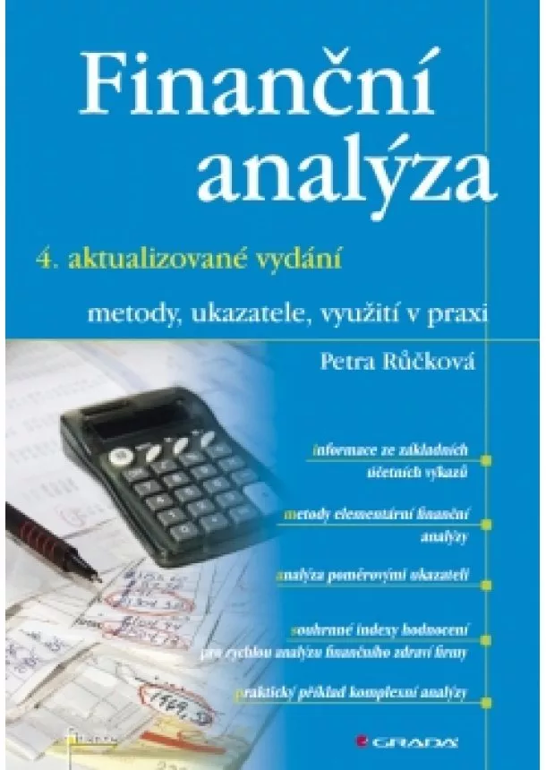 Růčková Petra - Finanční analýza – 4. rozšířené vydání