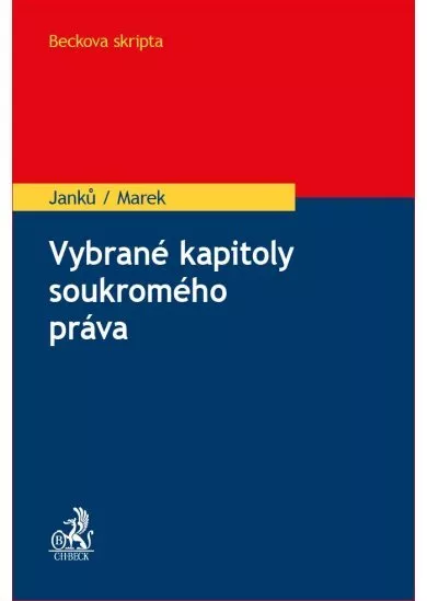 Vybrané kapitoly soukromého práva