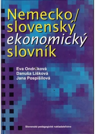 Nemecko/ slovenský ekonomický slovník