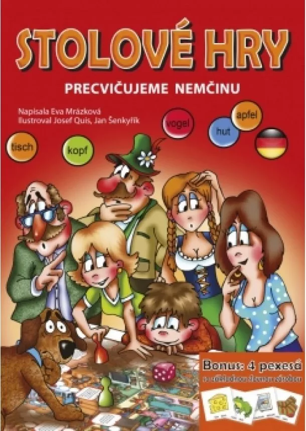 Eva Mrázková - Stolové hry - Precvičujeme nemčinu