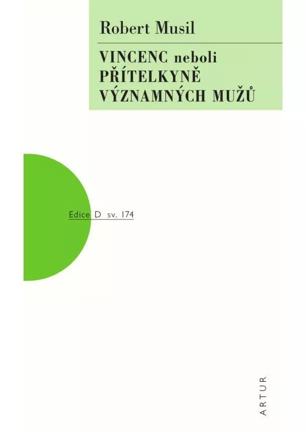 Robert Musil - Vincenc neboli Přítelkyně významných mužů