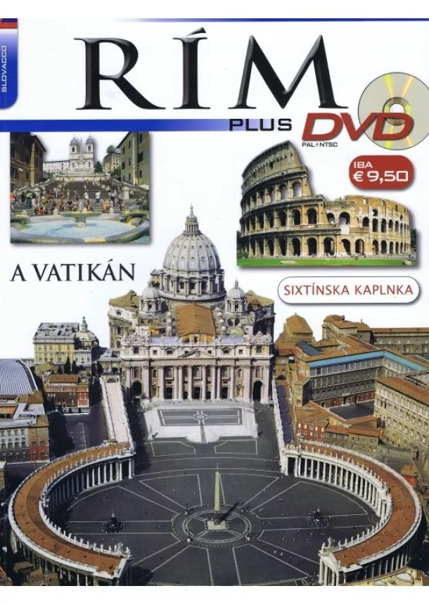 autor neuvedený - Rím  + DVD