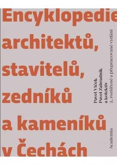 Encyklopedie architektů, stavitelů, zedníků a kameníků v Čechách